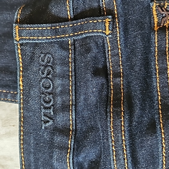 Vigoss Marley Super Skinny Jeans Mid Rise Dark Blue Wash Size W24 L29 - Picture 15 of 16